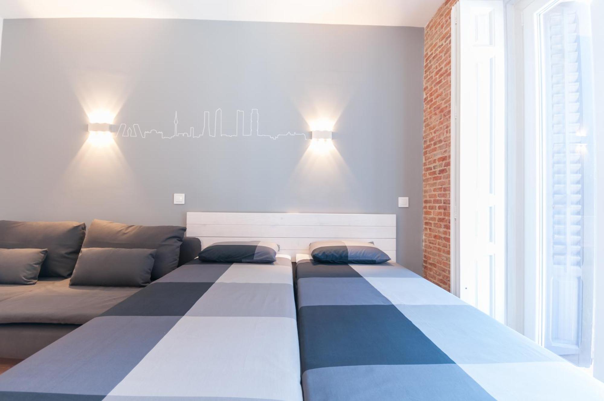 ºra New Atocha City Centre Wifi Ac Smarttvº Madrid Luaran gambar
